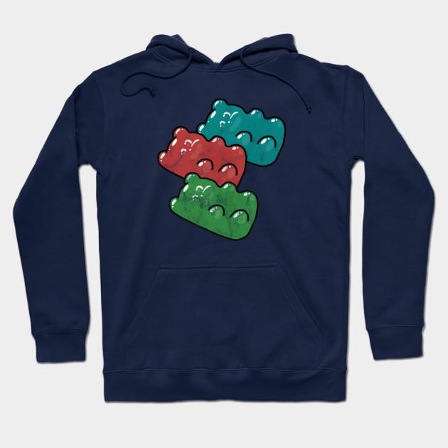 Grin and Gummy Bear It Hoodie by bunsnbells